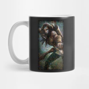 Ashe Mosaic Portrait 4 Mug